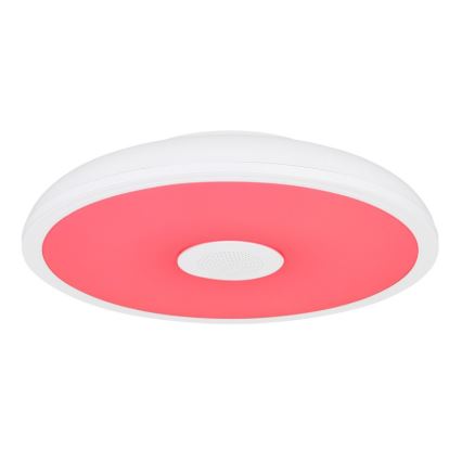 Globo - LED RGBW Ściemnialne oświetlenie łazienkowe z głośnikiem LED/18W/230V 3000-6500K IP44 + pilot zdalnego sterowania