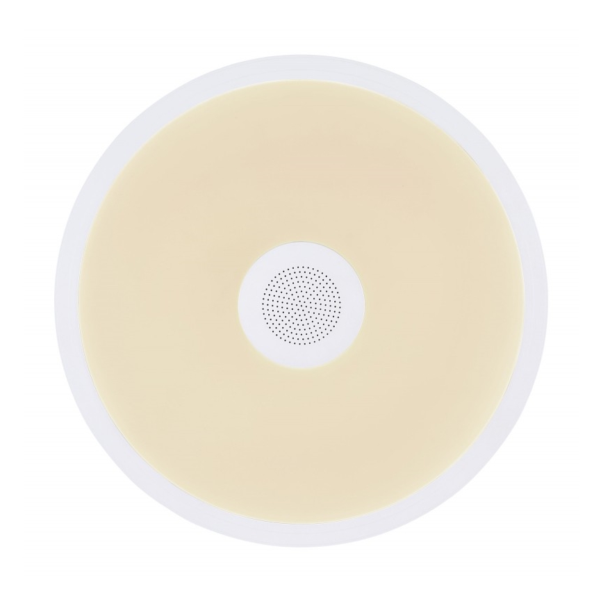 Globo - LED RGBW Ściemnialne oświetlenie łazienkowe z głośnikiem LED/18W/230V 3000-6500K IP44 + pilot zdalnego sterowania