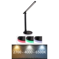 Globo - LED RGBW ściemnialna dotykowa lampa stołowa LED/5W/230V + LED/2W 2700K/4000K/6500K czarna