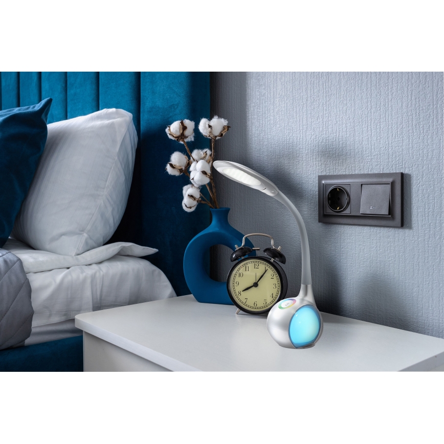Globo - LED RGBW Ściemnialna dotykowa lampa stołowa LED/6W/230V