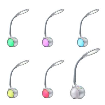 Globo 58279 - LED lampa stołowa TARRON 1xLED/5W + 2xLED/0,1W