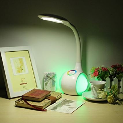 Globo 58279 - LED lampa stołowa TARRON 1xLED/5W + 2xLED/0,1W