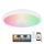 Globo - LED RGBW Ściemnialne oświetlenie łazienkowe z głośnikiem LED/18W/230V 3000-6500K IP44 + pilot zdalnego sterowania