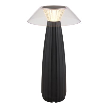 Globo - LED Ściemnialna akumulatorowa dotykowa lampa stołowa LED/1W/3,7V 3000K 1200mAh czarna