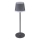 Globo - LED Ściemnialna akumulatorowa dotykowa lampa stołowa LED/4,6W/3,7V 3000K 1800mAh szara IP54