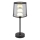 Globo - LED Ściemnialna akumulatorowa dotykowa lampka stołowa LED/2,5W/3,7V 2700/4000/6500K 1800 mAh czarna
