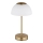 Globo - LED Ściemnialna akumulatorowa lampa stołowa LED/2,5W/5V 1800mAh 2700K/4000K/6500K mosiądz