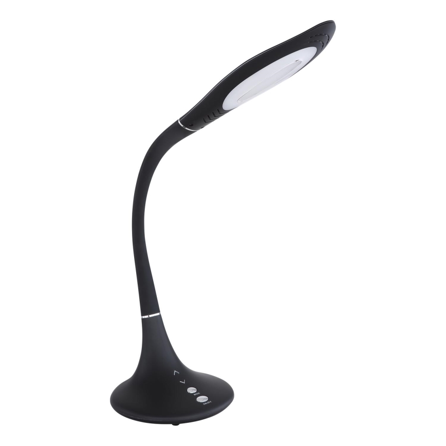 Globo - LED Ściemnialna dotykowa elastyczna lampa stołowa LED/9W/230V 3000/4500/6500K czarna