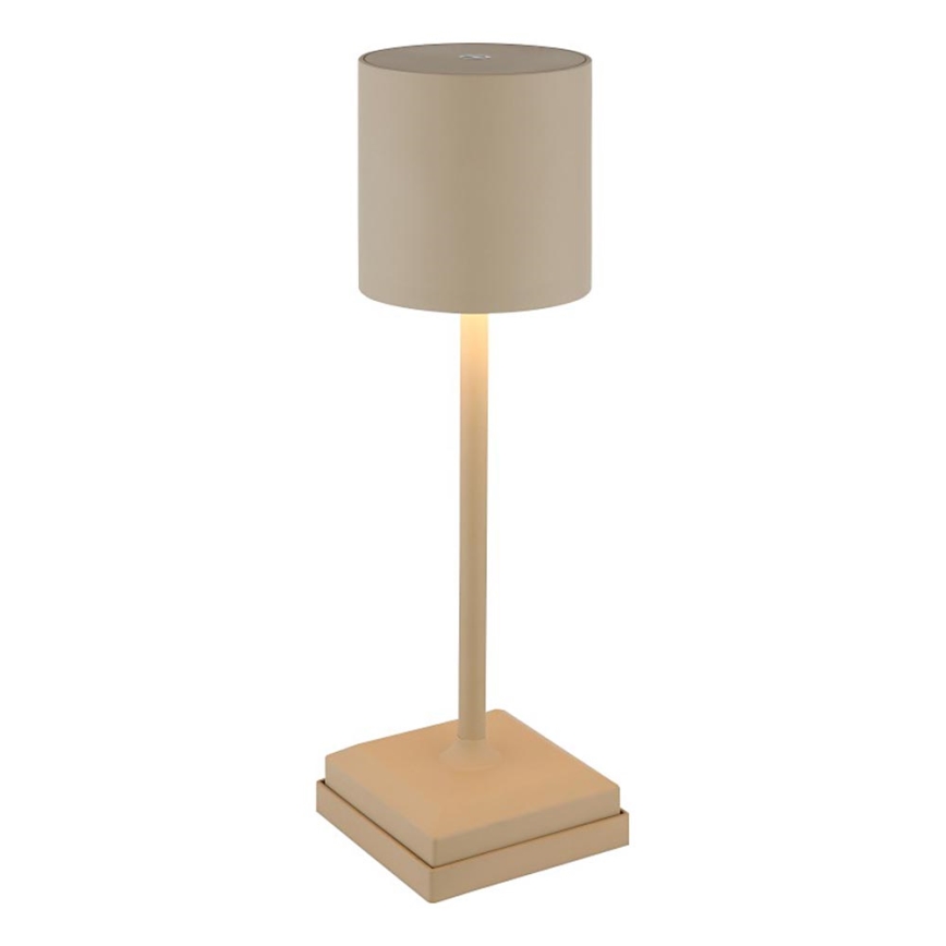 Globo - LED ściemnialna dotykowa ładowalna lampa stołowa LED/1,5W/5V 2200 mAh beżowa
