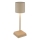 Globo - LED ściemnialna dotykowa ładowalna lampa stołowa LED/1,5W/5V 2200 mAh beżowa