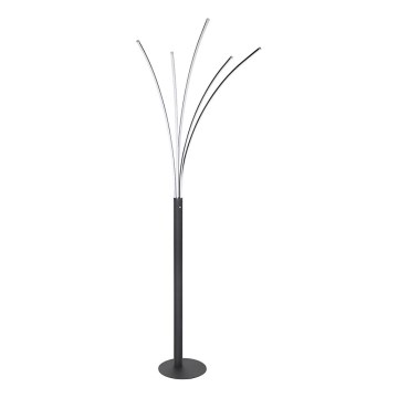 Globo - LED Ściemnialna dotykowa lampa podłogowa LED/36W/230V chrom błyszczący