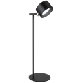 Globo - LED Ściemnialna dotykowa lampa stołowa 4w1 LED/4W/5V 3000/4000/5000K 1200 mAh czarna
