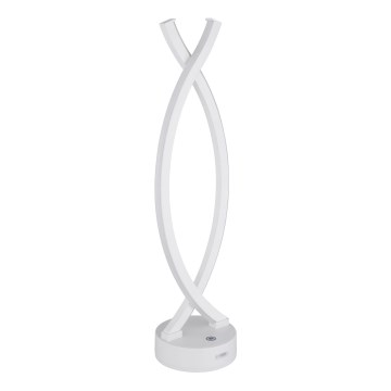 Globo - LED Ściemnialna dotykowa lampa stołowa LED/1W/3,7V 3000K 1800 mAh USB biała
