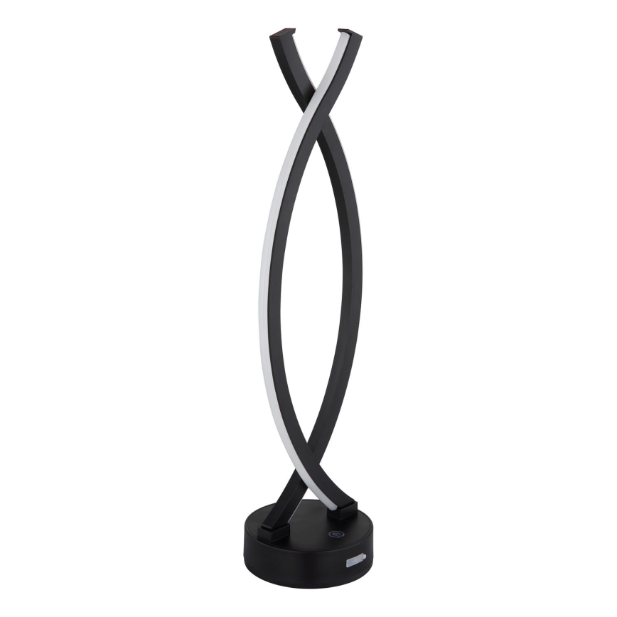 Globo - LED Ściemnialna dotykowa lampa stołowa LED/1W/3,7V 3000K 1800 mAh USB czarna