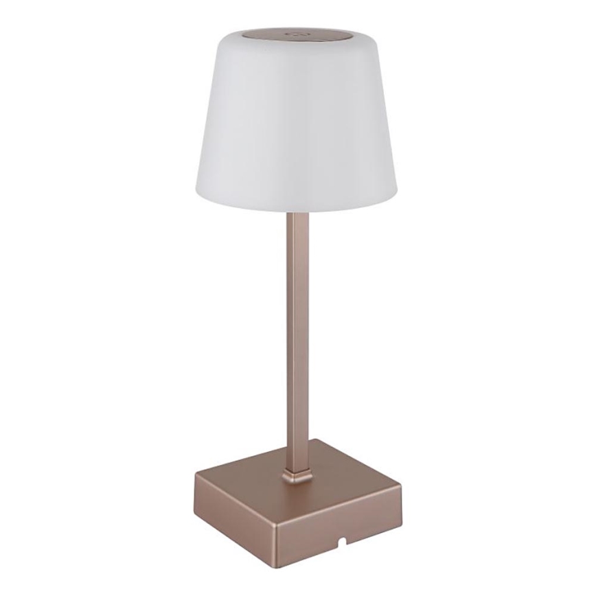 Globo - LED Ściemnialna dotykowa lampa stołowa LED/2W/5V 3000/4500/6500K 800 mAh beżowa