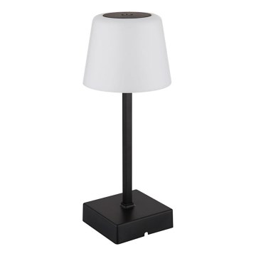 Globo - LED Ściemnialna dotykowa lampa stołowa LED/2W/5V 3000/4500/6500K 800 mAh czarna