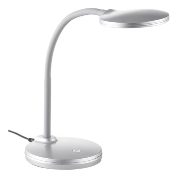 Globo - LED Ściemnialna dotykowa lampa stołowa LED/4W/230V srebrny