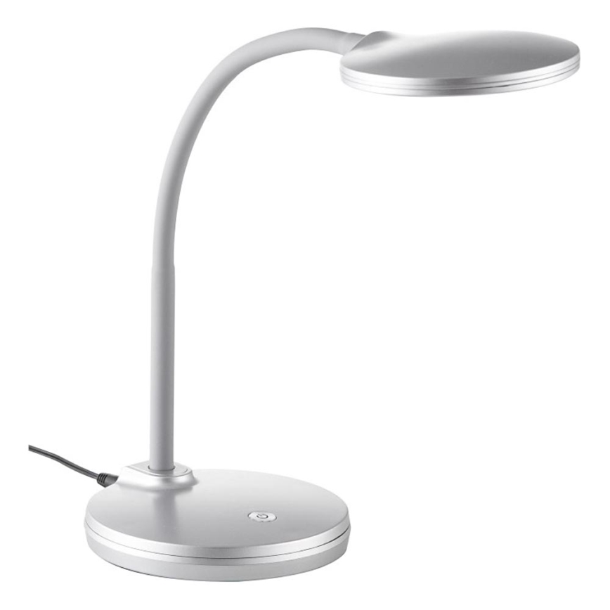Globo - LED Ściemnialna dotykowa lampa stołowa LED/4W/230V srebrny