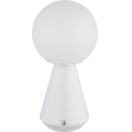 Globo - LED Ściemnialna dotykowa zewnętrzna lampa stołowa LED/1,5W/5V 3000/4500/6500K 1800 mAh IP41 biała