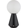 Globo - LED Ściemnialna dotykowa zewnętrzna lampa stołowa LED/1,5W/5V 3000/4500/6500K 1800 mAh IP41 czarny
