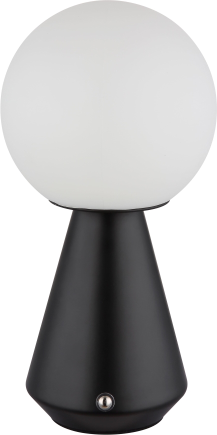 Globo - LED Ściemnialna dotykowa zewnętrzna lampa stołowa LED/1,5W/5V 3000/4500/6500K 1800 mAh IP41 czarny
