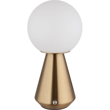 Globo - LED Ściemnialna dotykowa zewnętrzna lampa stołowa LED/1,5W/5V 3000/4500/6500K 1800 mAh IP41 miedź