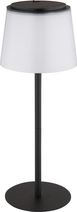 Globo - LED Ściemnialna dotykowa zewnętrzna lampa stołowa LED/1,8W/5V IP44 1800 mAh czarna/biała