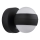 Globo - LED ściemnialna ładowalna dotykowa lampa ścienna LED/1,4W/5V 1800 mAh czarna