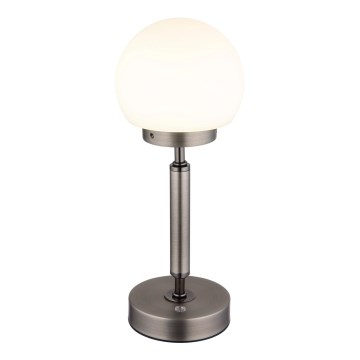 Globo - LED Ściemnialna ładowalny dotykowa Lampa stołowa LED/2,5W/5V 1800mAh 2700/4000/6500K antracyt