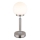 Globo - LED Ściemnialna ładowalny dotykowa Lampa stołowa LED/2,5W/5V 1800mAh 2700/4000/6500K matowy chrom