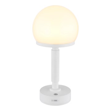 Globo - LED Ściemnialna ładowalny dotykowa Lampa stołowa LED/2,5W/5V 1800mAh 2800K biały