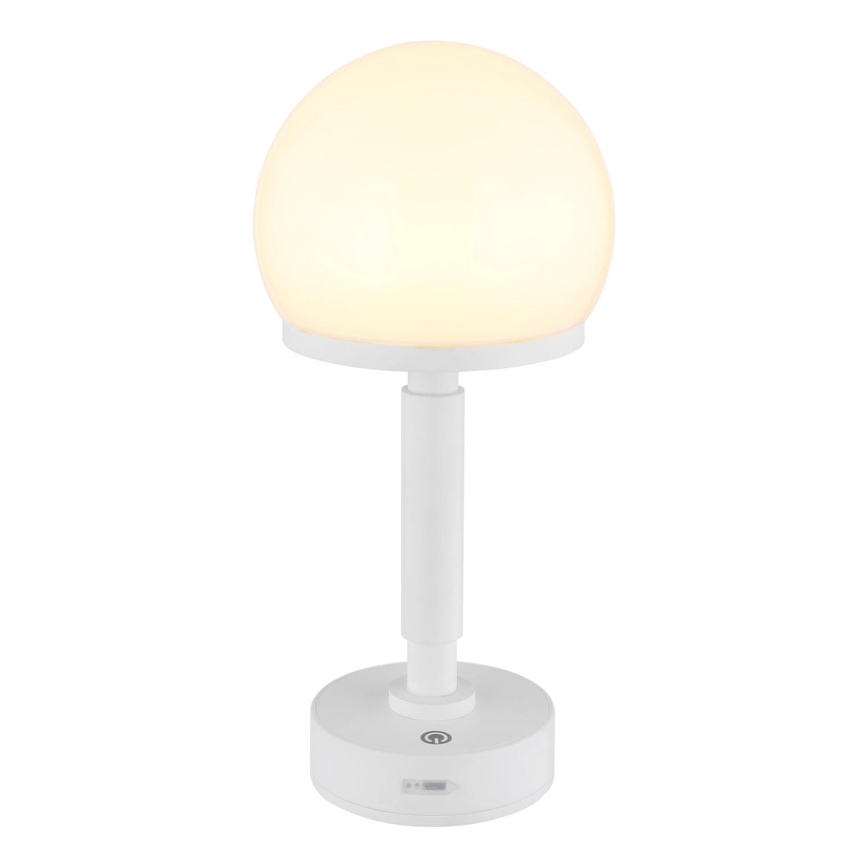 Globo - LED Ściemnialna ładowalny dotykowa Lampa stołowa LED/2,5W/5V 1800mAh 2800K biały