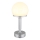 Globo - LED Ściemnialna ładowalny dotykowa Lampa stołowa LED/2,5W/5V 1800mAh 2800K srebrny