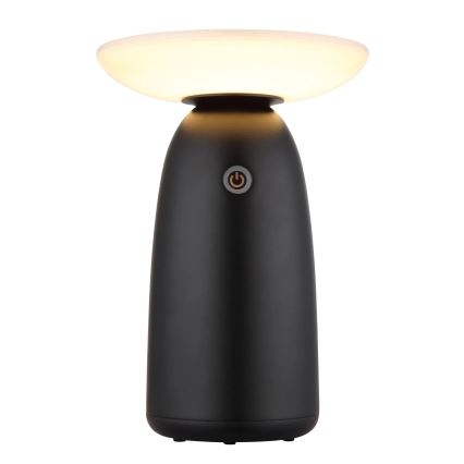 Globo - LED Ściemnialna solarna lampa dotykowa LED/10W/3,7V IP54 3600 mAh czarny