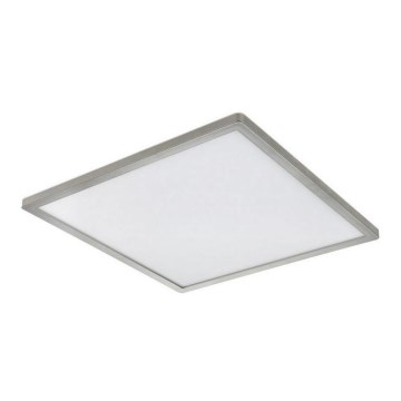 Globo - LED Ściemnialny plafon łazienkowy LED/18W/230V 29,4x29,4 cm IP44 matowy chrom
