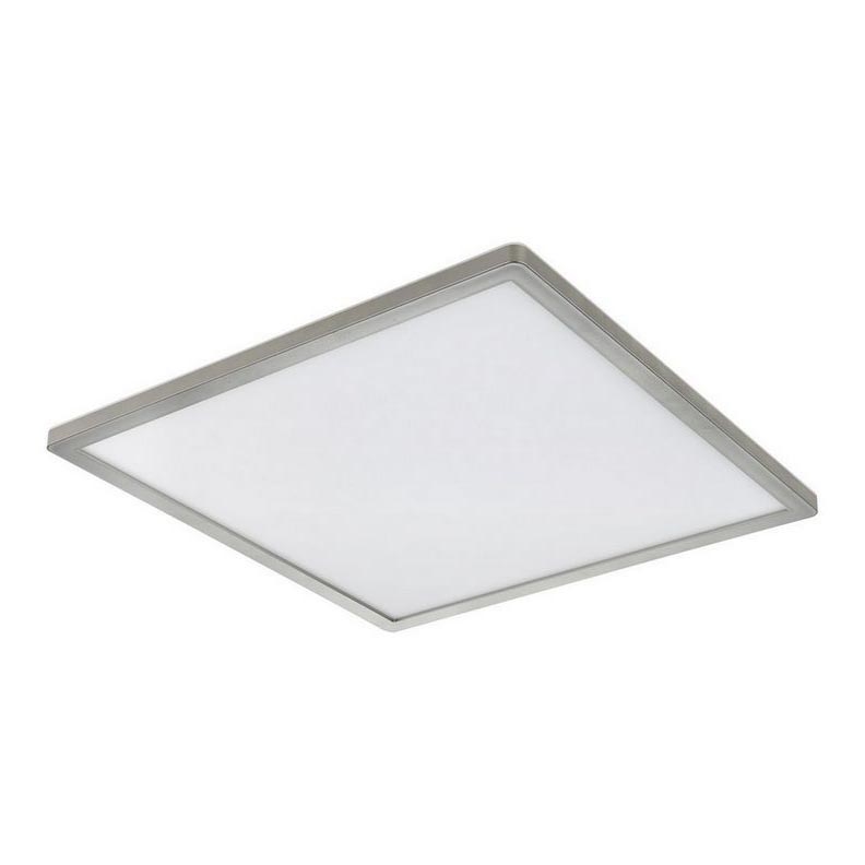 Globo - LED Ściemnialny plafon łazienkowy LED/18W/230V 29,4x29,4 cm IP44 matowy chrom
