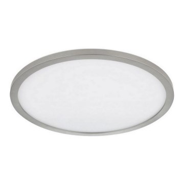 Globo - LED Ściemnialny plafon łazienkowy LED/18W/230V śr. 29,4 cm IP44 matowy chrom