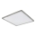 Globo - LED Ściemnialny plafon łazienkowy LED/24W/230V 42x42 cm IP44 matowy chrom