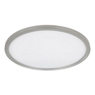 Globo - LED Ściemnialny plafon łazienkowy LED/24W/230V śr. 42 cm IP44 matowy chrom