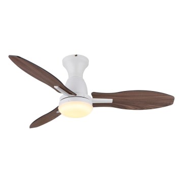 Globo - LED Ściemnialny wentylator sufitowy LED/22W/230V 3000/4500/6000K + Pilot zdalnego sterowania