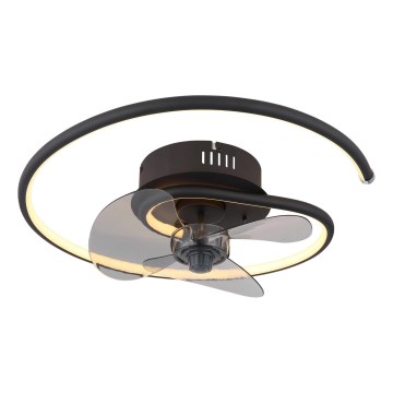 Globo - LED Ściemnialny wentylator sufitowy LED/30W/230V 2700-6500K + pilot zdalnego sterowania