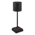 Globo - LED Ściemniana dotykowa ładowalna lampka biurkowa LED/1,5W/5V 2200 mAh czarna