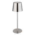 Globo - LED Ściemniana dotykowa ładowalna lampka stołowa LED/2W/3,7V 3000/4000/6000K 2200 mAh błyszczący chrom