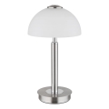 Globo - LED ściemniana dotykowa lampka stołowa LED/7W/230V 3000K matowy chrom