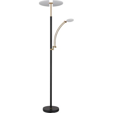 Globo - LED ściemniana lampa stojąca LED/40W/230V + LED/5,5W 2700/4000/6000K czarna