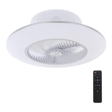 Globo - LED Ściemniany plafon z wentylatorem LED/40W/230V 3000-6000K + zdalne sterowanie