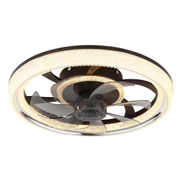 Globo - LED sufitowy wentylator z regulacją jasności LED/30W/230V 2700-6000K + pilot zdalnego sterowania
