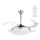 Globo - LED Wentylator sufitowy z pilotem zdalnego sterowania LED/36W/230V