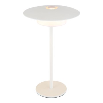 Globo - LED Zewnętrzna akumulatorowa dotykowa lampa stołowa LED/3W/3,7V 1800/2700/3000K IP44 1800 mAh biała