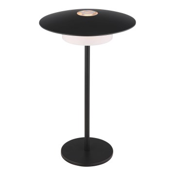 Globo - LED Zewnętrzna akumulatorowa dotykowa lampa stołowa LED/3W/3,7V 1800/2700/3000K IP44 1800 mAh czarna